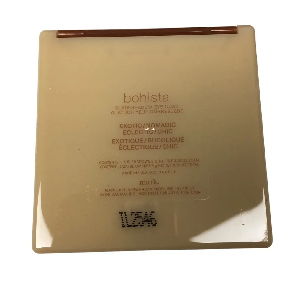 mark. Bohista Eye Shadow Quad Palette 4 Full Size I-mark. Eyeshadows Avon RARE